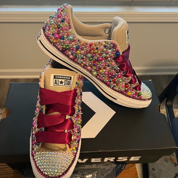 Customized Converse Bling-Embellished - Picture 2 of 2